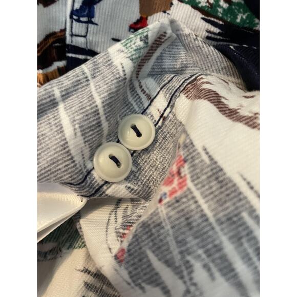 Polo Ralph Lauren Shirt Mens Large Ski Print Corduroy Classic Fit Button Up AOP - Picture 10 of 15